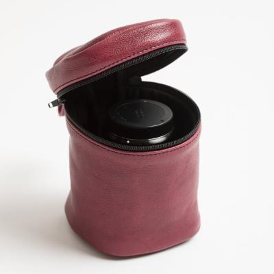 China Eco-friendly Pouch Bag Digital Camera Bag Gift Outdoor Camera Photographer Leather Lens Holder for sale