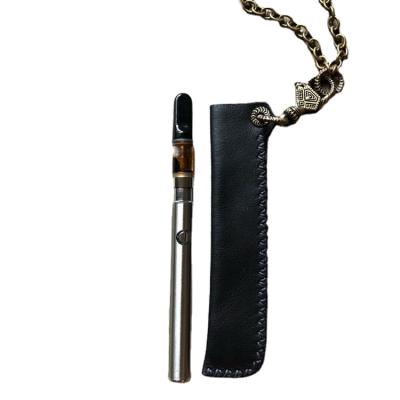 China Eco-friendly Protective Easy Carry Slim Vape Pen Leather Case Cigarette Box Case for sale