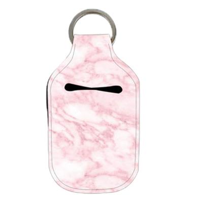 China Protect Personal Hand Wash Liquid Bottles Key Chain With Self Defense Products Amazon Hot Selling Liquid Soap Cover Leather Set for sale