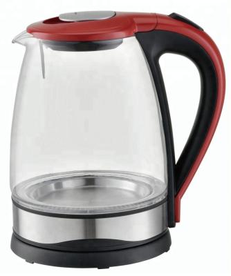 China High Borosilicate Cordless Samovar Glass Electric Tea Maker for sale