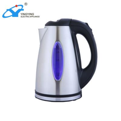 China 360 Certificate LED Rotation Illumination EMF CE LFGB RoHS EMC GS Degree Base Electric Kettle for sale