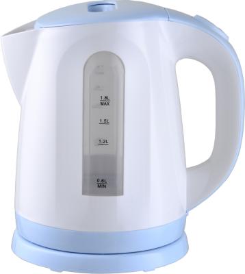 China 360 Degree Rotating Base 1.8L LED Illumination 360 Degree Rotating Plastic Kettle Classic Design for sale