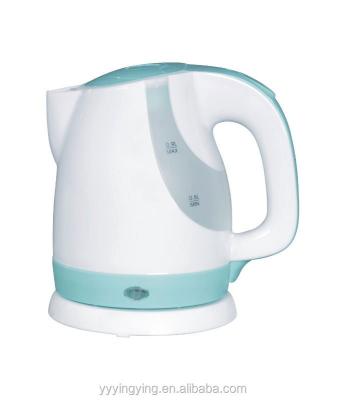 China 1L 360 Degree Rotation Base All Plastic Cordless New Quick Boil Electric Kettle for sale