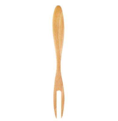 China Eco-friendly Wooden Colorful Fork Wholesale Viable Low Price Food Grade Small Fruit Mini Dessert Fork for sale