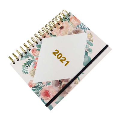 China Printed Customized 2022 Daily Monthly Hardcover Event Student Planner Notebook Printing Custom Design for sale