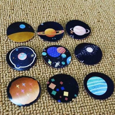 China Decorative Sticker Nine Solar System Planets Stickers Wall Sticker Decoration for sale