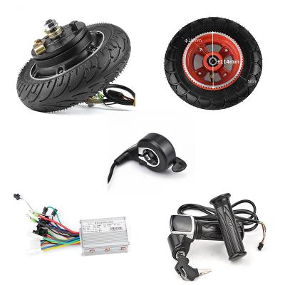 China 24V 36V 48V 350W Unisex Hub Scooter Brushless Toothed Wheel Motor For Electric Scooter for sale