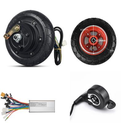 China Inch 36V48V 500W Unisex Wheel 8 Hub Motor Brushless Kit For Electric Scooter Conversion Set for sale