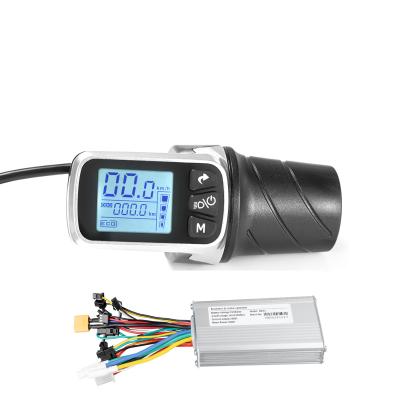 China High Quality Eelectric Bicycle Part 24V-48V 250W 350W 500W LCD Display E Bike Speed ​​Controller For Bicycle Conversion Kits for sale