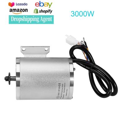 China Eelectric Bicycle Part Kunray 3000W 72V Motor 42A 4900RPM Brushless Electric Motorcycle Motor for sale