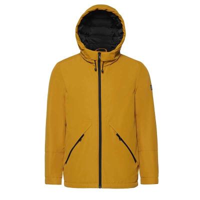 China Everyday Wear Man'S Demiseason Coat Two Pockets Delicate Touch Casual Waterproof Jacket for sale