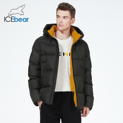 China Simple Atmospheric Short Padded Jacket Color Contrast Waterproof Puffer Coat for sale