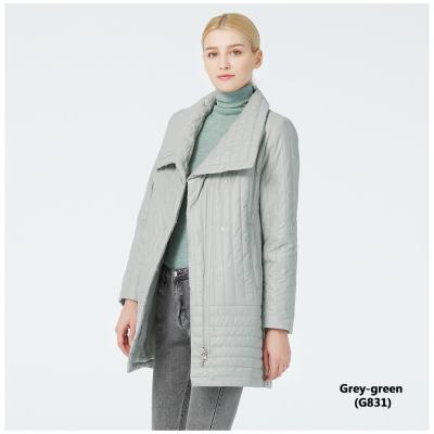 China Occasion Daily Wear Coat Down Filling Belt Durable Womens Casual Coats And Jackets for sale