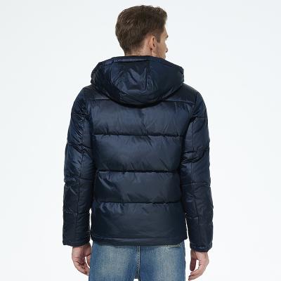 Chine Corde à tirer réglable Bio Down Man Coat Wind Proof Casual Men Jacket Style décontracté à vendre