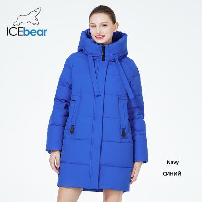 China Winter Women'S Cotton Jacket 85cm Moderate Warm Women'S Cotton Winter Coats Fleece-Lined Pockets for sale