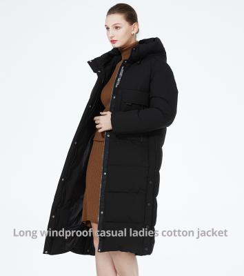 China Moderate Length Womens Overcoat Long Warm Winter Jackets Size L Size 46 for sale