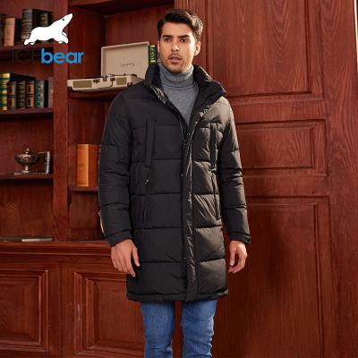 China usiness-Style Long Hooded Winter Thickened Down Jacket – Your Winter Warmth Guardian for sale