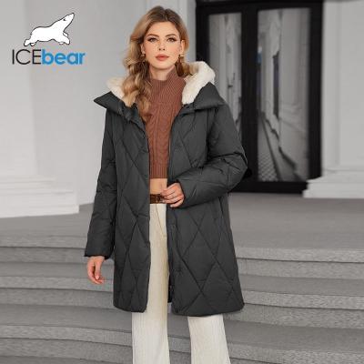 China Thickened Bio Down Filling Winter Wardrobe Zipper Closure Fur Winter Jacket for sale