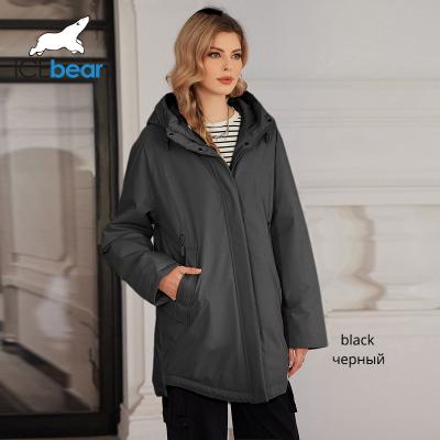 China Elegant Utility Mid-Length Cotton Coat With Moderate Thickness And Moderate Length for sale