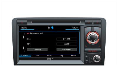 China Touch screen car dvd player for Audi A3 with gps navigation system for sale