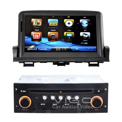 China Rádio de Peugeot do carro auto para os multimédios VPE7082 da unidade da cabeça de Peugeot 307 GPS SatNav Nav DVD à venda