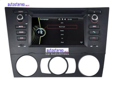 China 7 Inch Touch Screen Car DVD Player for E90 E91 E92 Multimedia GPS Sat Navi Navigation Headunit for sale