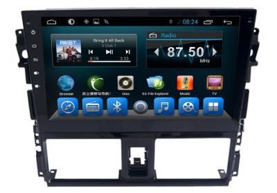 China Car central multimedia dvd cd player toyota gps navigation for vios for sale