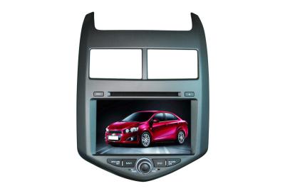 China Chevrolet AVEO Navigation System With In Dash DVD Player GPS 8 Inch Button Screen for sale