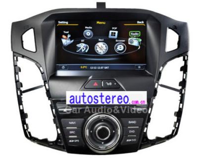 China Car Stereo for Ford Focus GPS Navigation DVD AutoRadio Headunit Satnav 3G WIFI for sale