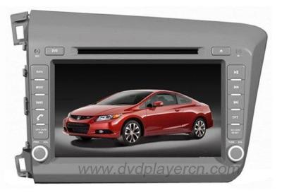 China Honda Civic 2012 Car DVD Stereo Audio Video Navigation for sale