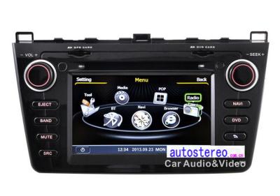 China 3G WIFI Gezeten Nav-Huivering 6.0 Japanse Autostereo-installatie voor Mazda 6 Atenza 2008 - 2012 Streek 7“ Drie Te koop