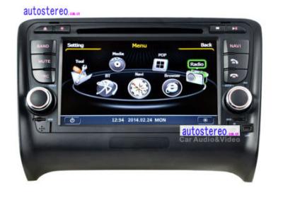 Chine Stéréo de voiture pour la voiture SAT stéréo Nav des multimédia DVD d'unité de tête de Satnav de navigation d'Audi TTT Autoradio GPS à vendre