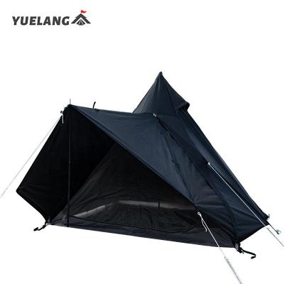 China Outdoor Camouflage/Field Proof Game - Rain Steeple Cabin Tents Sunshade Double Layers Indian Pyramid Tent for sale