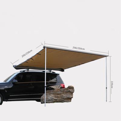 China Upright Bracing Type Campervan Tent Car Side Offroad Waterproof Foldable Camping Tent for sale