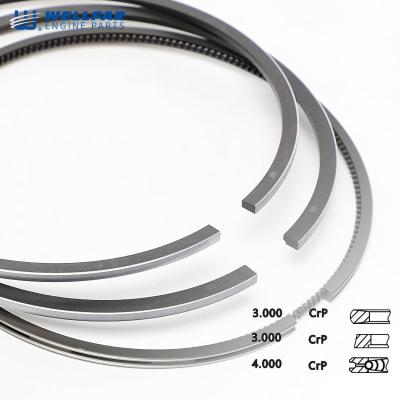 China malleable iron+alloy+alloy 130mm diesel piston rings for benz OM501 OM521 piston rings heavy truck parts for sale