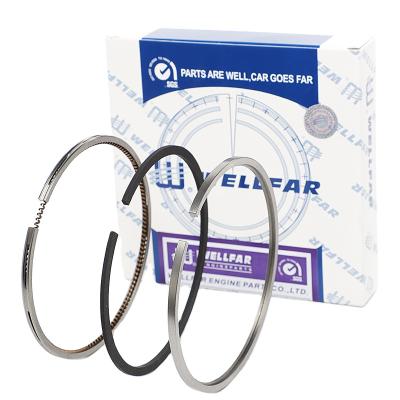 China Build machinery engine Wellfar R3476K/P4017/FASE II/A4.236/FASE IV TU diesel engine piston ring for Perkins for sale