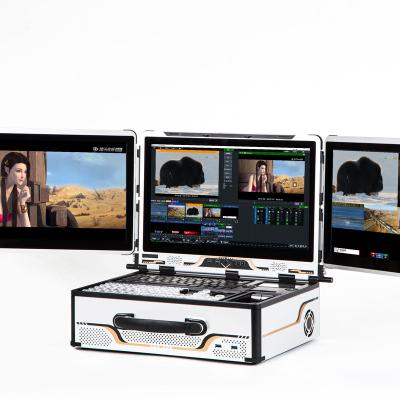 China newest Multiple Screen Special offer Live All-in-one Broadcasting Machine Hot Selling Live streaming syste for sale