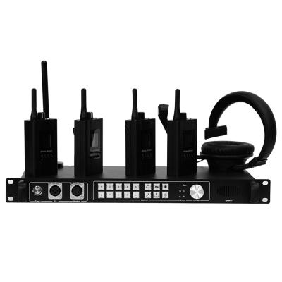 China 910ST 6 Channels Wireless Intercom System Manually Tuned 433MHZ~440MHZ en venta