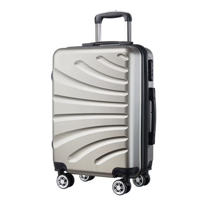 China Luxury PC Gift Luggage 20 And 24 Inch ABS+PC Luggage Set For Promotion for sale