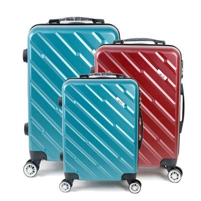 China Latest Design Eco-friendly 20/24/28 Inch Wholesale Suitcase Bag Travel Luggage Wheel Trolley Luggage for sale