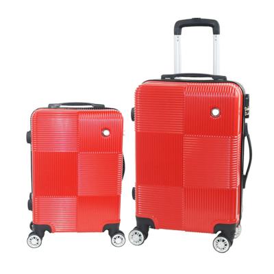 China Wholesale Style Modern Design Fashion Luggage Suitcase Eco-friendly Travel Rolls Trolley Luggage Bag for sale