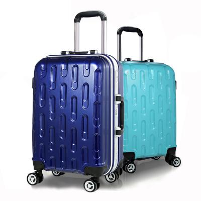 China Carry On Eco-friendly 20/24 Inch Business Luggage Suitcase Travel Boarding Wheel Trolley Wholesale Luggage for sale