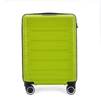 China Fashionable High Grade Eco - Friendly PP 20 Inch Wholesale Luggage Suitcase Travel Trolley Luggage for sale