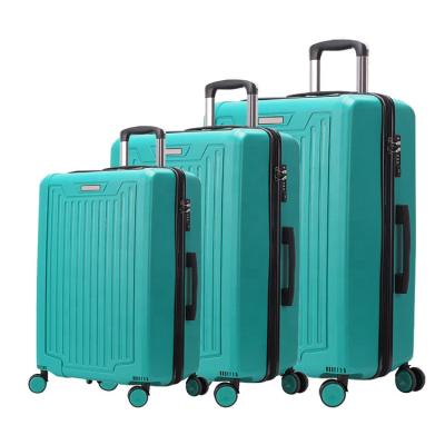 China High Grade Eco-friendly 3 Pieces Set 20/24/28 Inch Suitcase Travel Baggage Trolley PP Wholesale Luggage for sale