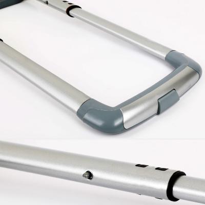 China Reasonable aluminum luggage pull handle, aluminum luggage handle spare parts, pull rod for sale