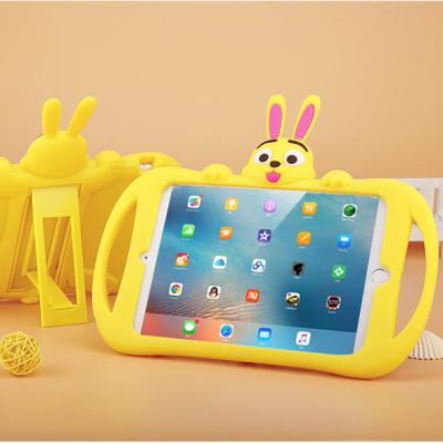 China Silicone 8inch mini4 mini5 Kids Magnetic Auto-sleep Function Shockproof Cute Tablet Cover for iPad Kids Case for sale