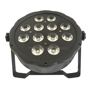 China Sports Stages Cheap Led Par Can 12x6w RGBW 6 UV In 1 Par 64 Slim Led Stage Light For Your Wedding Party DJ Bar for sale