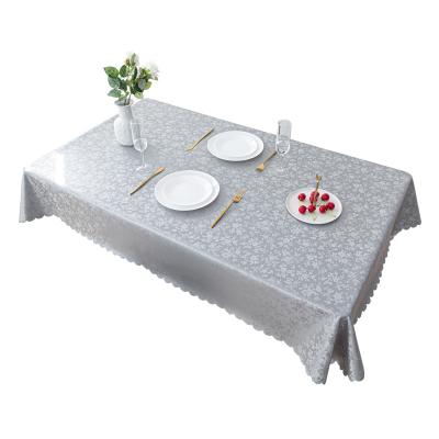 China Waterproof Thickened Oil Proof and Wash Free Table Cloth Tablecloth Tea Table Household Office Household Hotel Restaurant Waterproof Table Cloth for sale