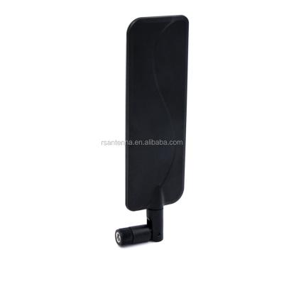 China High Quality PC+ABS WIFI6 2.4~7.125GHz SMA Dual Band Antenna MALE Antenna WIFI6E Antenna 5DBI GAIN for sale