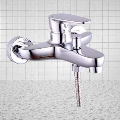 China Without Slide Bar High Quality Good Prices Brass Bath Mixer Tap For Sale Shower Faucet New Model Mixer Tap for sale